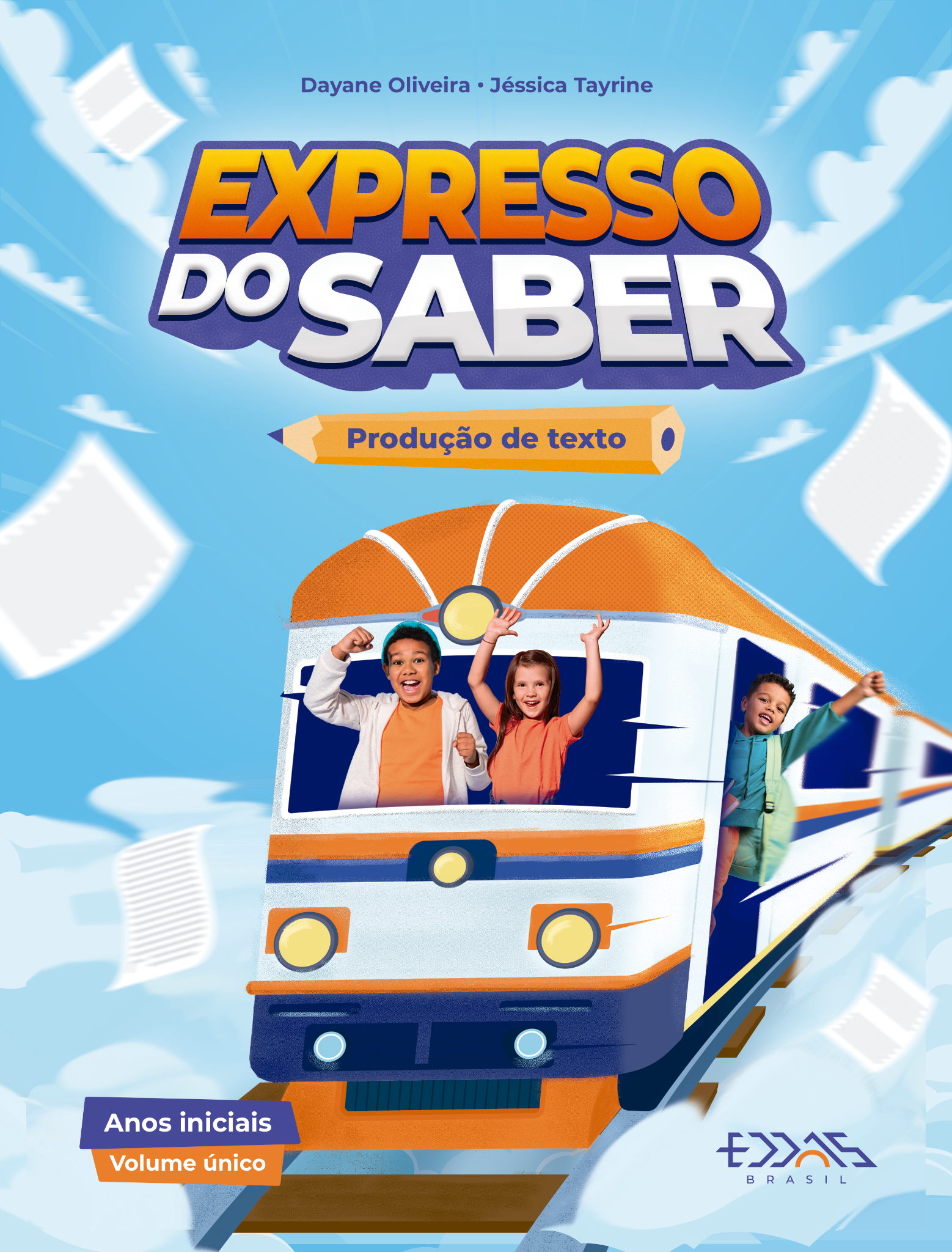 Capa da obra Expresso do Saber – Produção de Texto, da Eddas Brasil